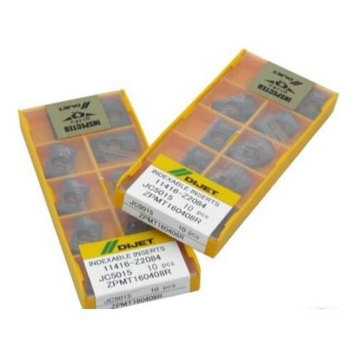 ZPMT160408R(L) JC5015 original blade carbide insert turning tool 10pcs/lot free shipping
