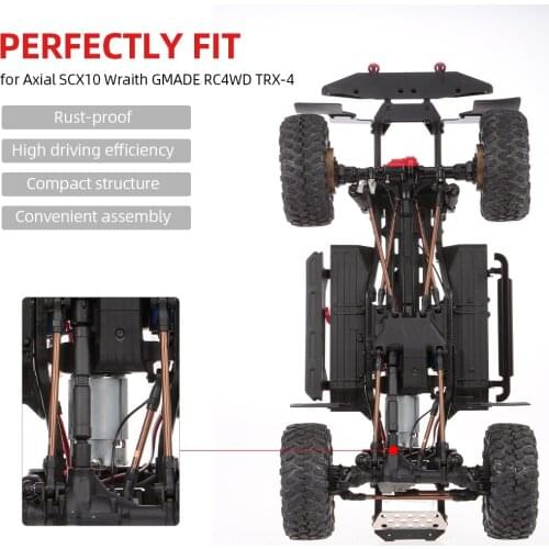 97/100/110/121mm Metal Drive Shaft for Axial SCX10 Wraith GMADE RC4WD D90 RC Car Crawler Spare Parts