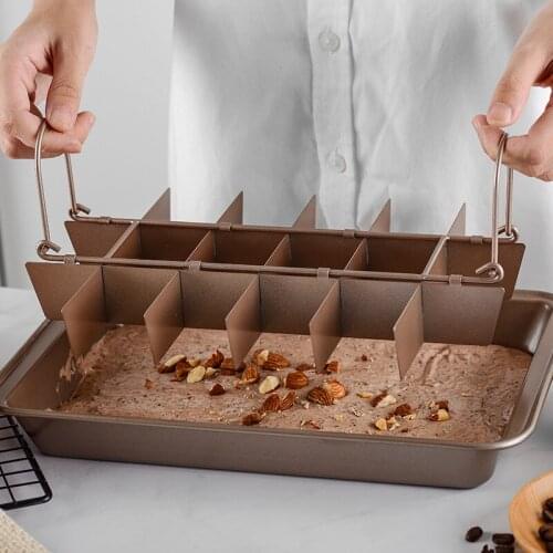 Non-stick Bakeware Cake Mold Square Bread Non-stick Bakeware Baking Thickened Solid Bottom Kitchen Supplies Baking Dishes Pans