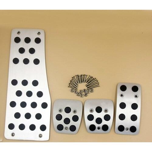 Car Accessories For Ford Focus 2012-2017 MT Accelerator Brake Footrest Pedals Pad Styling Sticker Cover