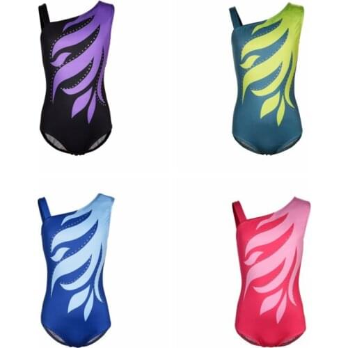 Baby Kids Sleeveless Ballet Dance Gymnastics Unitard Dancewear Leotards 5-14Y New