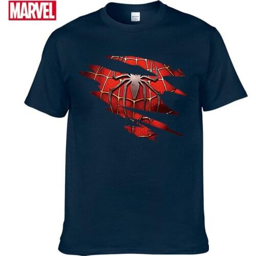 Marvel The Avengers Spider Man t shirt short sleeve t-shirts Summer shirts for men graphic t shirts Womens cotton t-shirt #56