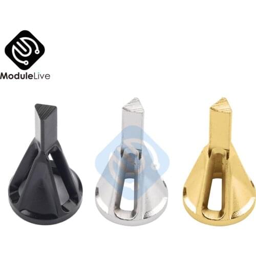Deburring External Chamfer Tool Stainless Steel Remove Burr Drill Bit Tools for Metal Drilling Triangular Handle with Six Slots