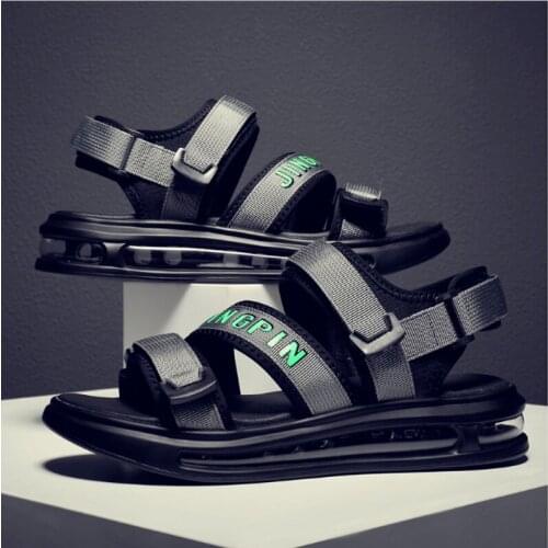 Classic comfortable sandals mens 2021 summer new shoes mens shoes mesh breathable all-match mens beach sandals casual slippers