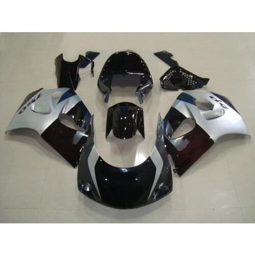 Fairing kit for GSXR600 750 96 97 98 99 00 GSXR 600 GSXR 750 1996 1999 2000 ABS silver black Fairings set+gifts SW02