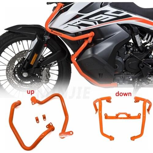 KTM 790 ADV For KTM 790 Adventure R 790 R 2019 2020 Motorcycle Engine Guard Crash Bar Bars Bumper Protector Fairing Accessories