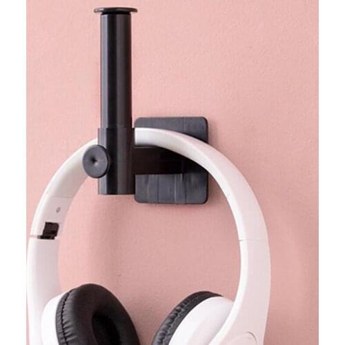 Multifunctional Telescopic Hook L-shaped Wall Hook Roll Paper Bedroom Rack Organizer Bathroom Self-adhesive Lid For Kitchen