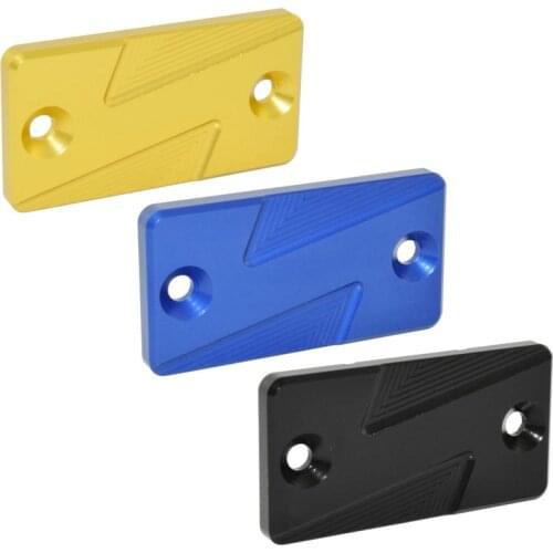 Motorbike For Suzuki DR-Z 400 DRZ 400S 400E 400SM 2005-2020 CNC Aluminium Front Brake Fluid Fuel Cap Reservoir Cover