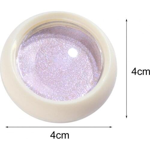 2g Mirror Effect Nail Aurora Powder Persistent with Brush Solid Chrome Manicure Art Decorations Rubbing Dust for Female