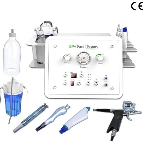 Portable fFctory Price Hydradermabrasion Vacuum Handle Face RF Lift Care Facial Beauty Equipment