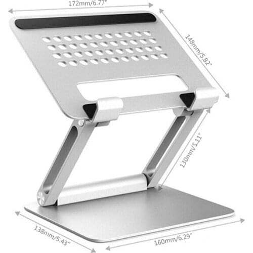Adjustable Laptop Stand Foldable Holder for macBook Air Book Pro 2020 13 16 11 12.9 Notebook Tablet Support T84D
