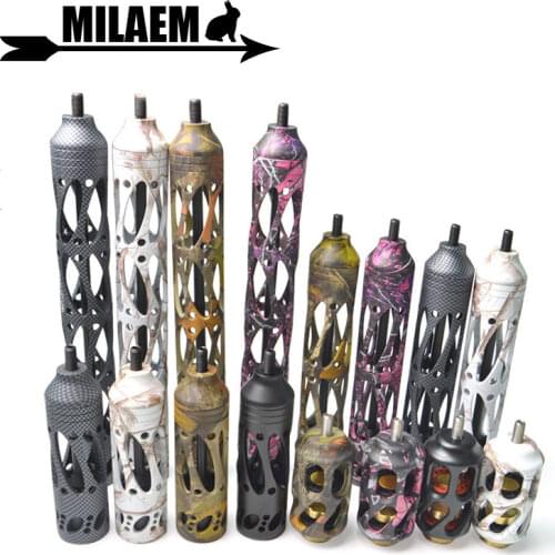 Archery Compound Bow Stabilizer 3" 5" 8" 11" Absorber Silencer Balance Vibration Damping Compound Bow Shooting Accessories