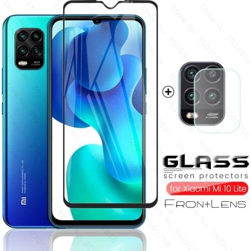 Mi 10 lite glass camera glass screen protectors for xiaomi mi10 lite xiomi xaomi xiami 10lite 10 light toughened protective film