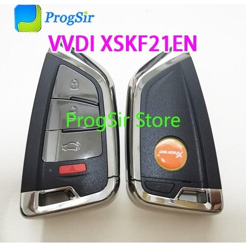 VVDI XSKF21EN Smart Type Remote Control 3+1 Button