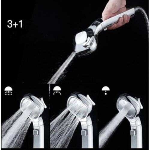 Upgrade 4 Gear Pressurized Shower Head Innovative Spray Gun Gear Sprayer Bathroom Accessories Dropshipping