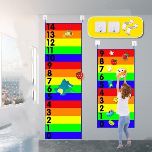 Children Touch High Carpet Games Bounce Trainer Promote Growth Fun Sports Toy Height Kids Ruler Indoor Outdoor Toy For Wholesale