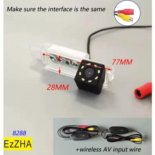 For Volkswagen Golf 7 GTi Passat B7 Phaeton Rabbit Eos LUPO Car Rear View Camera reverse Backup Parking Camera 4 Night Vision