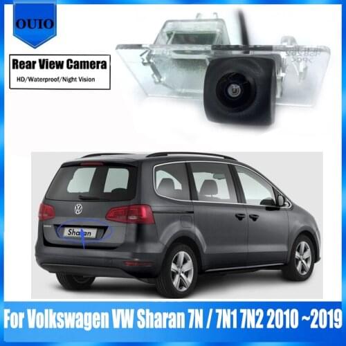 HD rear camera For Volkswagen VW Sharan 7N 7N1 7N2 2010 2011 2012 2013 2014 2015 ~ 2019 Night vision Parking Reversing Camera