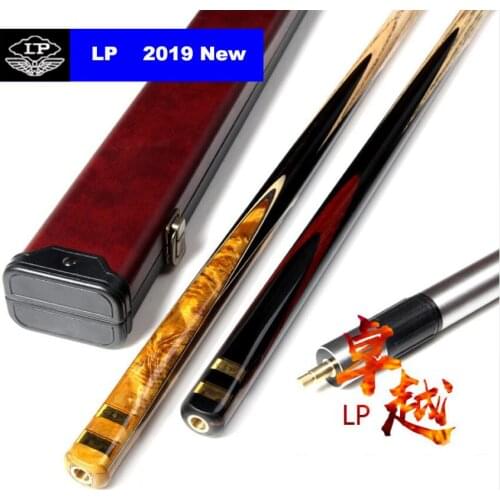LP One Piece Cue Handmade Snooker Cue/Snooker Stick with Case with Extension North USA Ash Billiard Cue 10mm Tip Billiard Stick