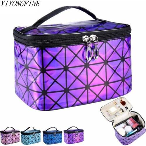 High Quality PU Cosmetic Bag Outdoor Girl Makeup Bag Waterproof Toiletries Organizer Women Storage Make Up Cases Tote Beauty Kit