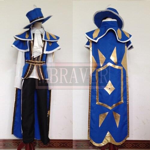 LOL Twisted Fate the Card Master cosplay costume customize any size