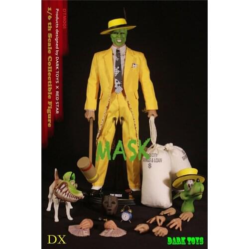1/6 scale funny mask man luxury suit model 12 inch action figure toy collection