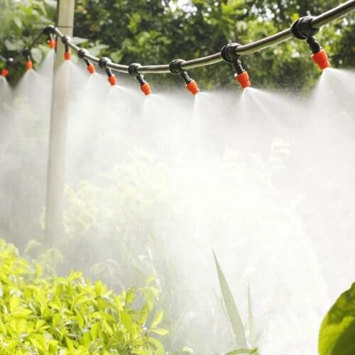 NADSTER micro drip irrigation system garden irrigation spray adjustable atomizing nozzle semi-automatic watering kit