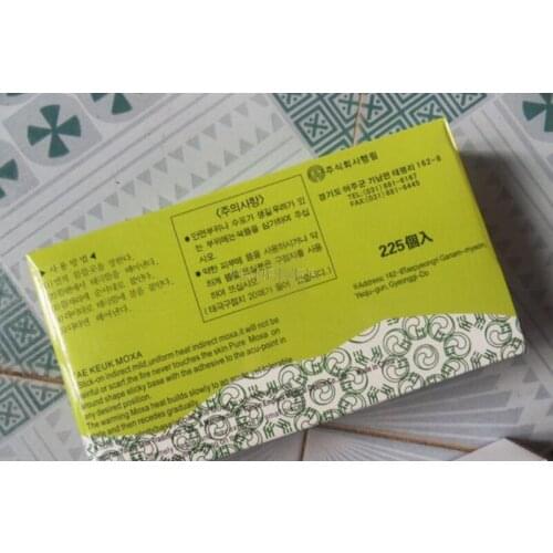 225Pcs Mini Moxa Stick Moxibustion Stickers Moxas Therapy Acupuncture Foot Back Massager For Body Warm Uterus Stomach Health