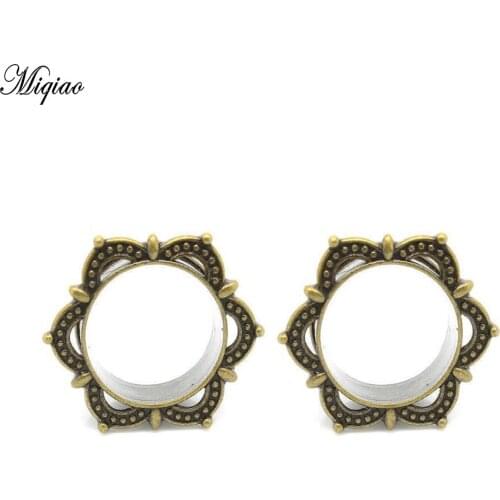Miqiao 2pcs Fashionable New Copper Ears with 8mm-18mm Exquisite Piercing Jewelry