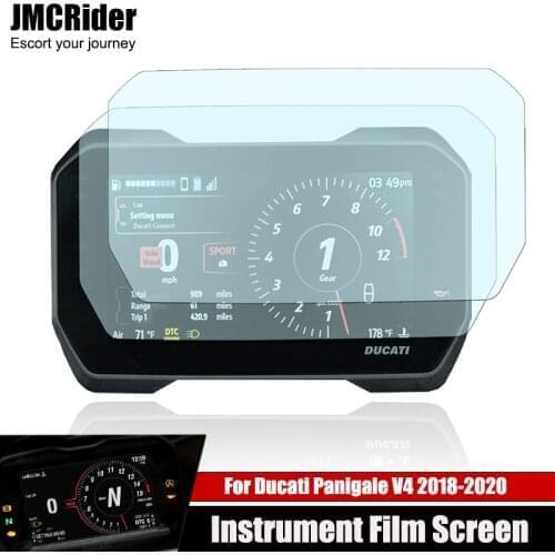 Motorcycle speedometer Scratch TPU Film Dashboard Screen Instrument Film For Ducati Panigale Streetfighter V4 2018 2019 2020
