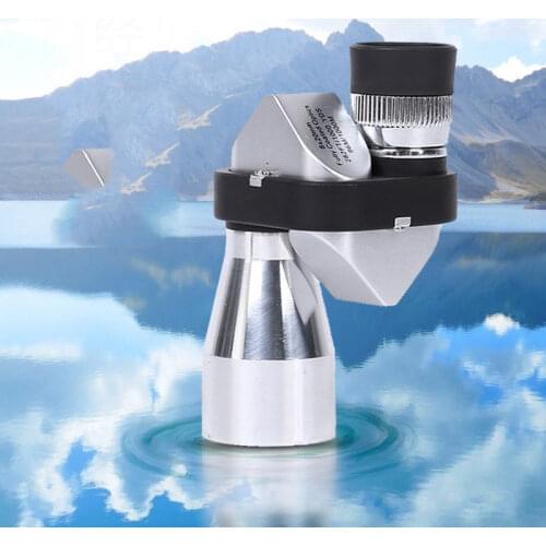 Outdoor Telescope Wholesale 8X20 Corner Metal HD Optical Monocular Telescope Cross Mirror Explosion Mini Telescope