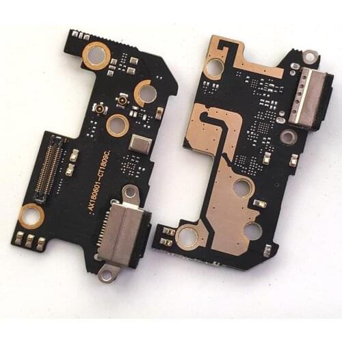 1PCS Charging Port Connector Board Parts Flex Cable With Microphone Mic For Xiaomi 8 MI8 M8