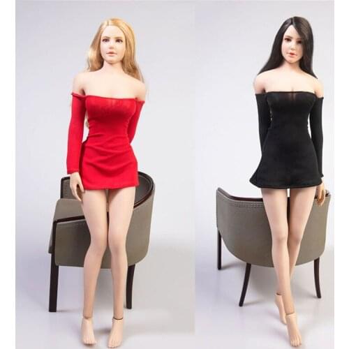 1/6 Scale Ladies Fashion Skirt Mini Skirt Hip-hugging Female Clothes For 12'' Inch Action Figure Dolls In Stock