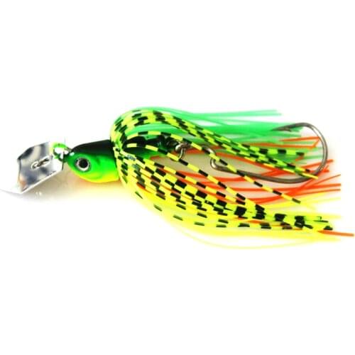 1pcs 10g Spinner Bait Fishing Lure Buzzbait chatter bait wobbler isca artificial rubber skirt for bass pike walleye