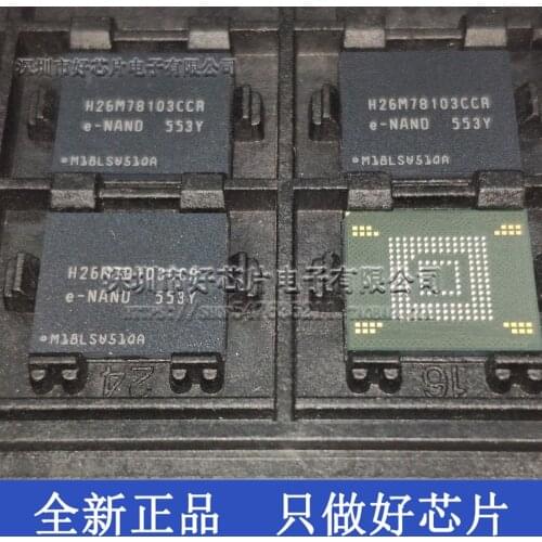 1PCS 2PCS 5PCS H26M78103CCR BGA 64 gb EMMC word stock chips