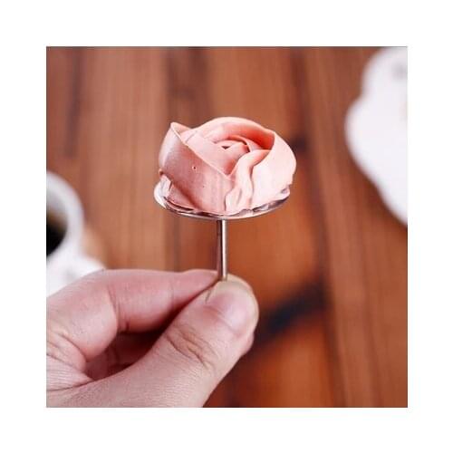 1pcs Stainless Steel Cake Flower Needle Cake Cupcake Icing Cream Cake Decorating Tool