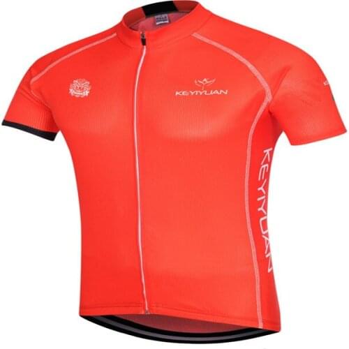 2018 KEYIYUAN Jersey ciclismo hombre verde de la bicicleta Bike manga corta ciclismo ropa deportiva ropa