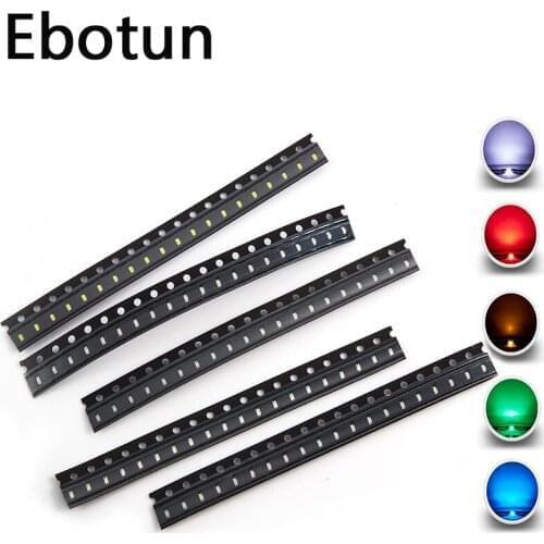 5 Colors x20 Pcs =100pcs SMD 0603 LED DIY Kit Super Bright Red/Green/Blue/Yellow/White Water Clear LED Light Diode Set