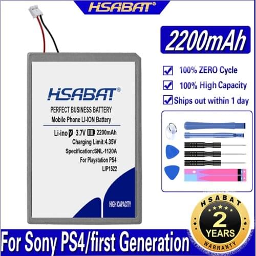 HSABAT LIP1522 2200mAh Battery for Sony Gamepad PS4 Dualshock4 V1 Wireless controller CUH-ZCT1E CUH-ZCT1U CUH-ZCT1H/B