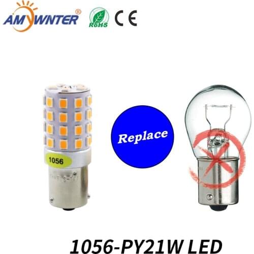Светодиодные LED лампы PY21W (BAU15s) AMYWNTER China At AliExpress