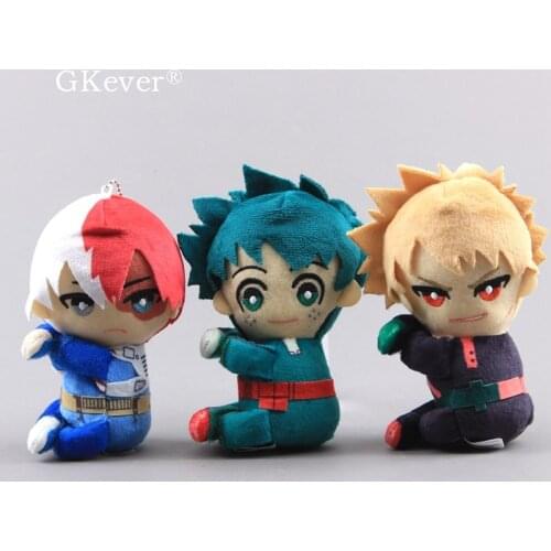 Anime My Hero Academia Boku Academia Izuku Midoriya Plush Pendant Toy Mascot Mini Soft Toys 14 cm