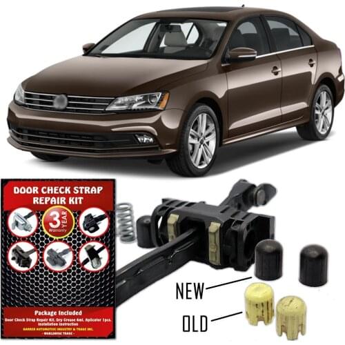 Door Check Strap (Check Assy) Repair Kit For Volkswagen Jetta (1B) 2011-2017 Suitable for All Doors FR/FL - RR/RL