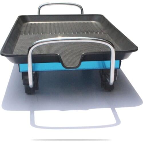 Electronic Non-Stick Barbecue Oven BBQ Hot Electric Pan Korean BBQ Pans Indoor Family Party For 6-8 People
