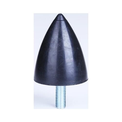 M6 thread M6*18 D20*H25 VP rubber damper vibration pyramid rubber shock absorber Tapered Cone crash pad Conical shock screw