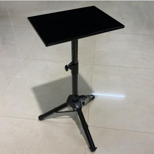 Metal Black Tripod Magician Table Stage Magic Tricks Close Up Street Magic Accessories Height Adjustable Professional Magia Prop