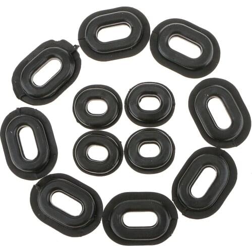 Rubber Side Cover Grommets Motorcycle Fairings Set for Honda CB100 CL XL 100 CG125 CB125S CB125T CB TL 125 CD125