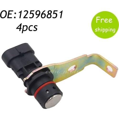 New 4pcs 12596851 EFI Connection Crankshaft Position Sensor For GM Vortec 10456542, 10456572, 10456607, 12562910, 12596851