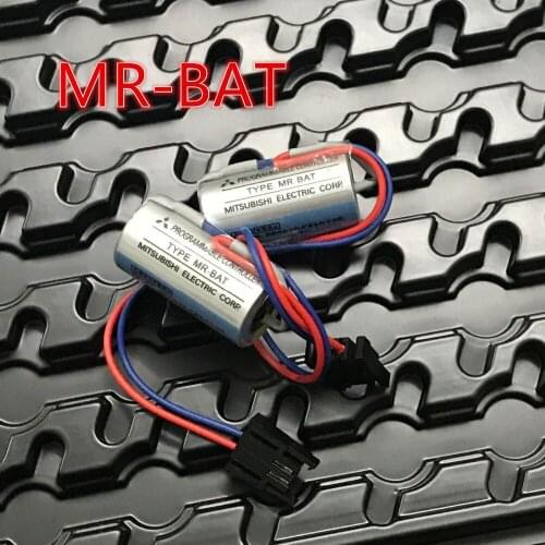 New Original ER17330V MR-BAT CNC 3.6V 1700mah PLC Lithium Battery Batteries with Plug Free Shipping
