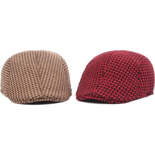 Beret Flat Cap Man New Autumn Winter Hat Caps for Men Women Adjustable Ivy Newsboy Womens Hats for Autumn High Quality Berets