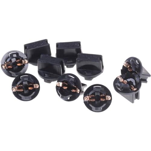 Instrument Panel Dash Bulb Plug T10 Lamp DashboardSocket 10Pieces T10 Socket